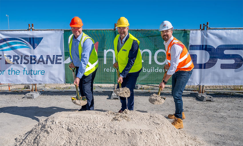 Sod turned for DSV's Brisbane home