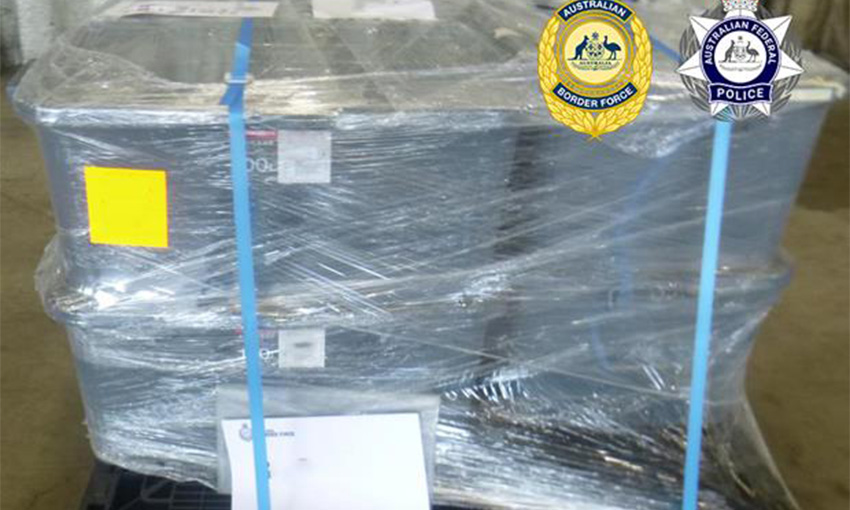 Man charged following Botany meth bust