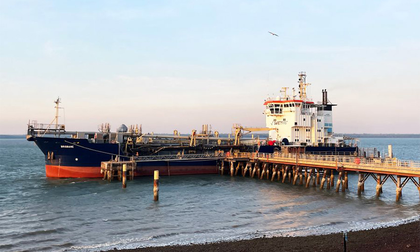 Weipa dredging complete for the year