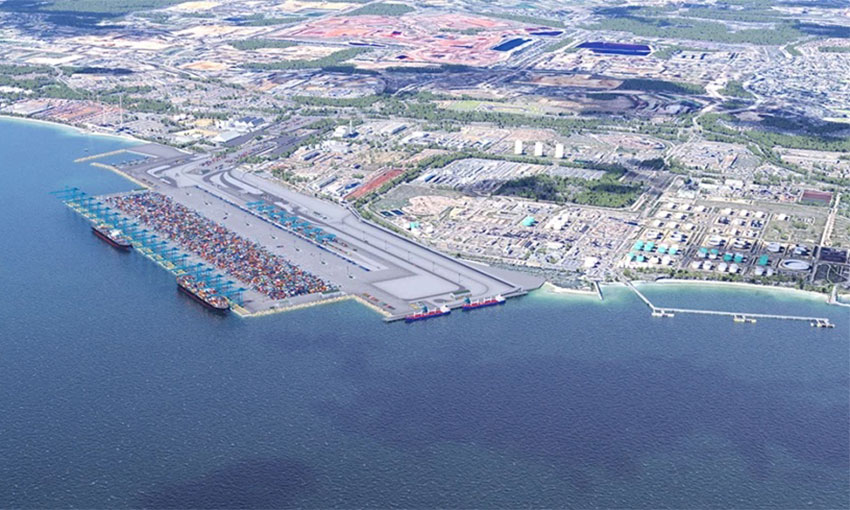 Premier pushes 'go' button for Westport