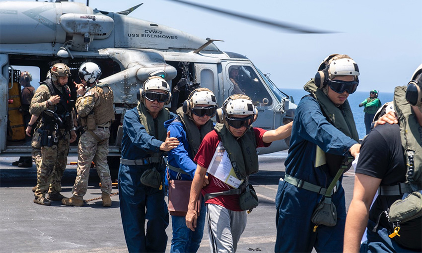 One seafarer missing after wave of Red Sea attacks