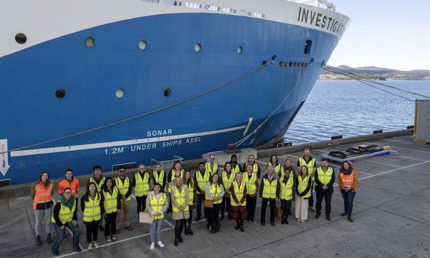 TasPorts welcomes WISTA to Tasmania