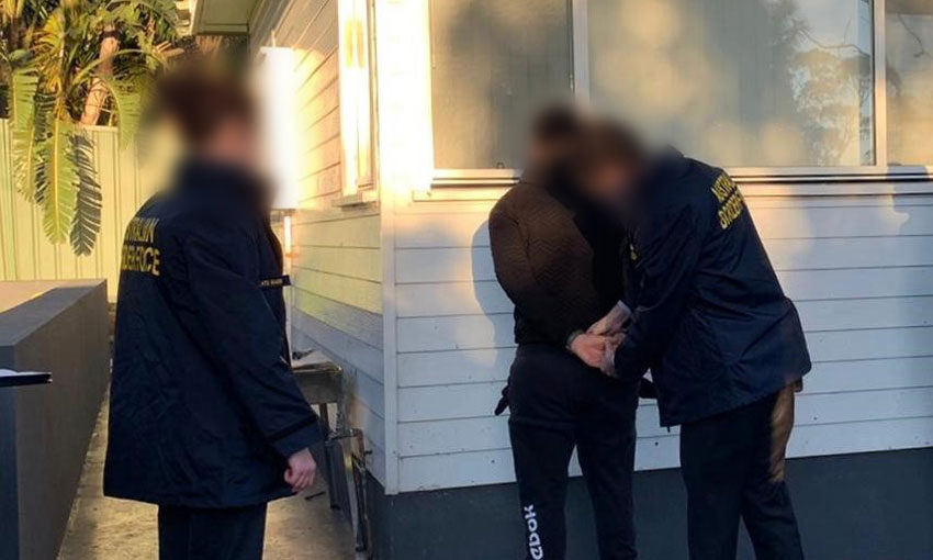 Wedding dress smuggler arrested