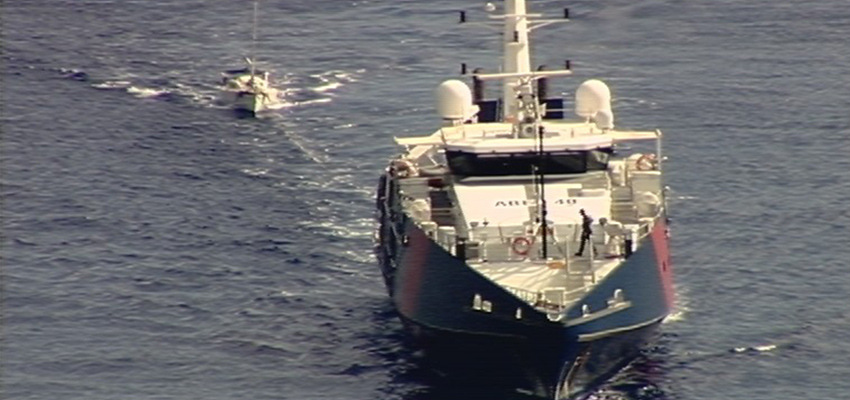 Rogue yachtsman foiled by ABF patrol boat