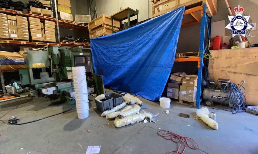 Man charged over meth imported through Melbourne