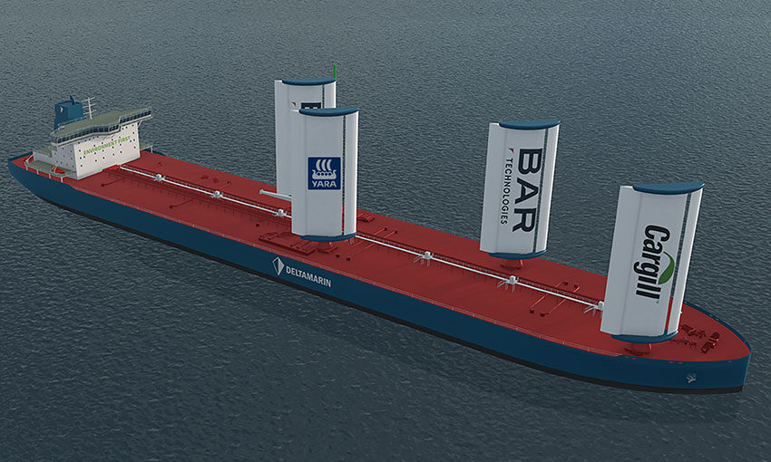 Wind propulsion for commercial vessels a step closer to reality