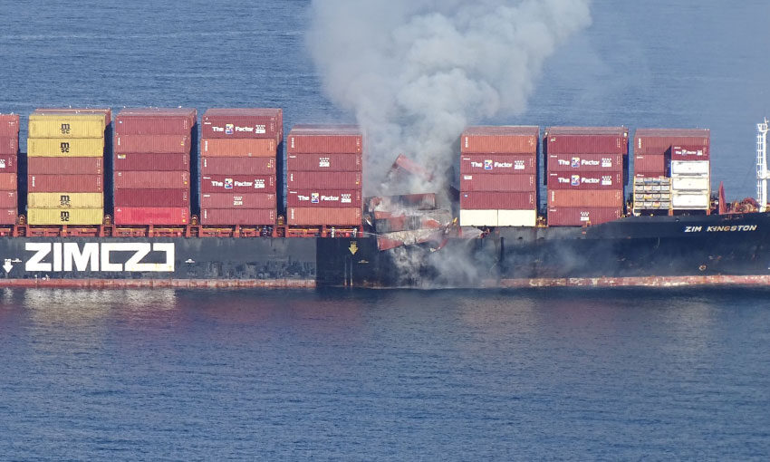 Zim Kingston fire brought under control