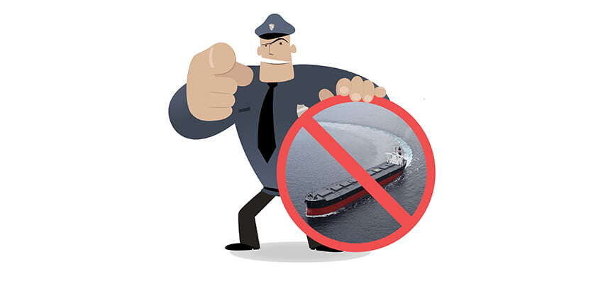 Bulker at Hay Point arrested, released