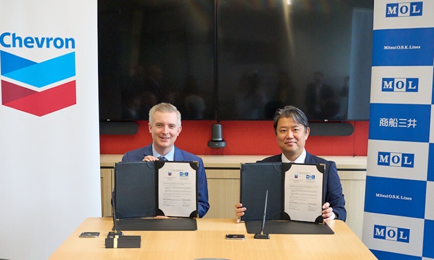 MOL and Chevron to study CO2 shipping to Australia