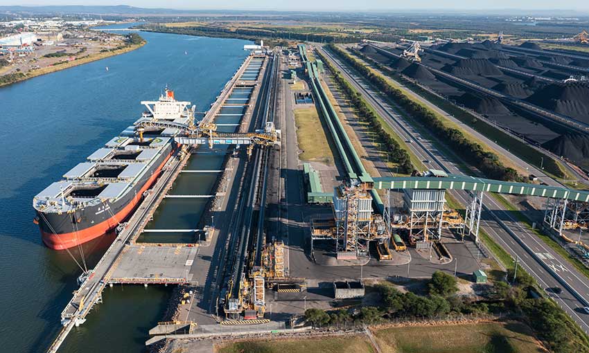 Newcastle trade up slightly in February