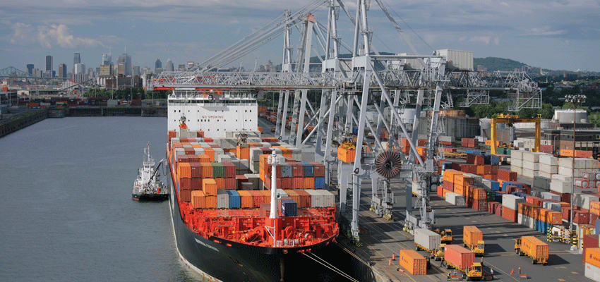 Contract signed for ship to shore container cranes in Montreal