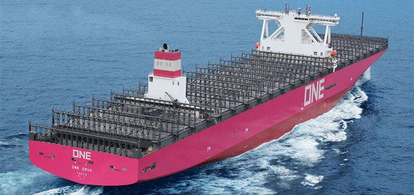 ONE takes delivery of 14,000-TEU ship