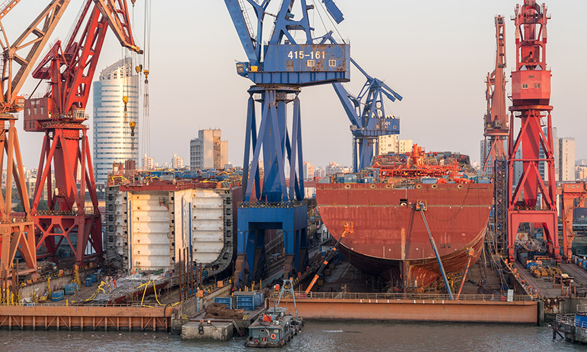 US unions want tolls on Chinese-built ships