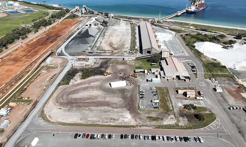 $55-million clinker import infrastructure at Kwinana announced