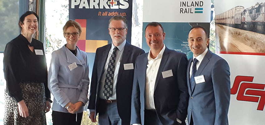 Inland Rail and Parkes the focus of Sydney breakfast