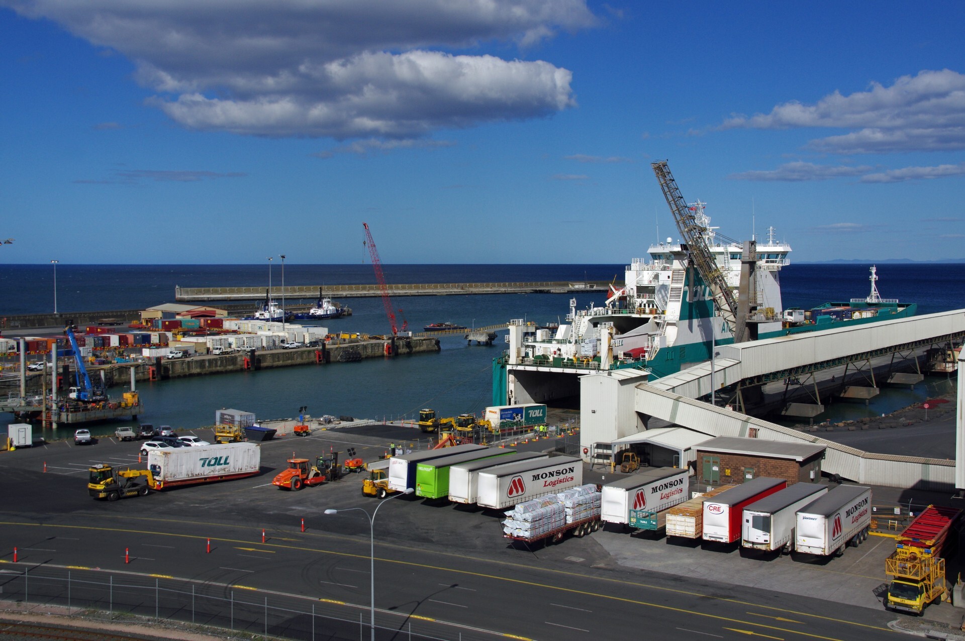 Work to make Burnie berthing sweet