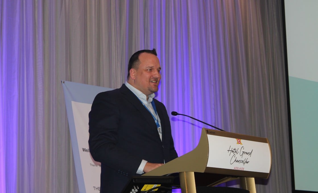 Speaker Jason Zuidema. Image: David Sexton/DCN