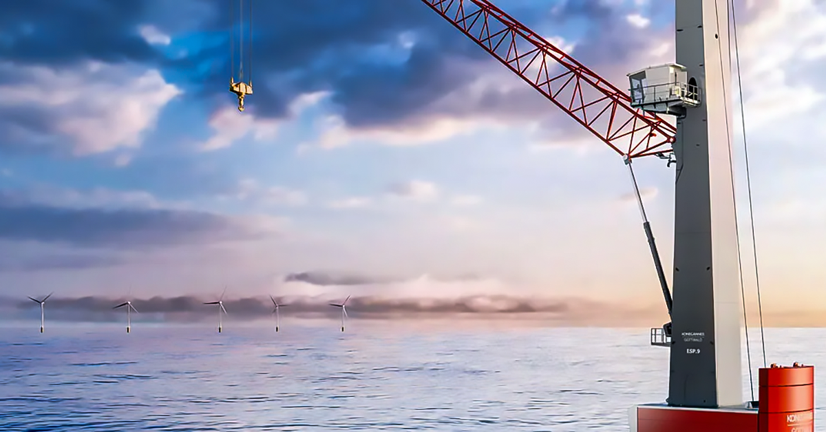 ESP.9 Mobile Harbor Crane. Image: Konecranes