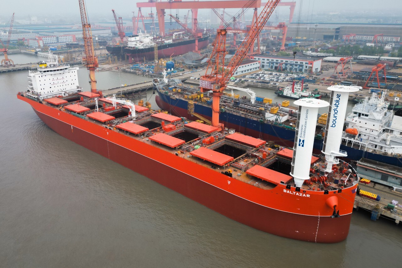 The Baltazar. Credit: Klaveness Combination Carriers