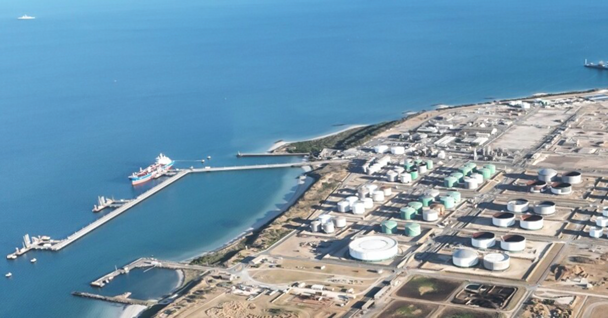Kwinana industrial area. Image: Westport