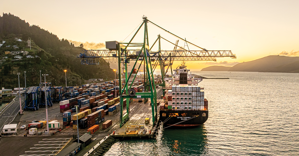 Lyttelton stabilises, Maersk drops surcharge