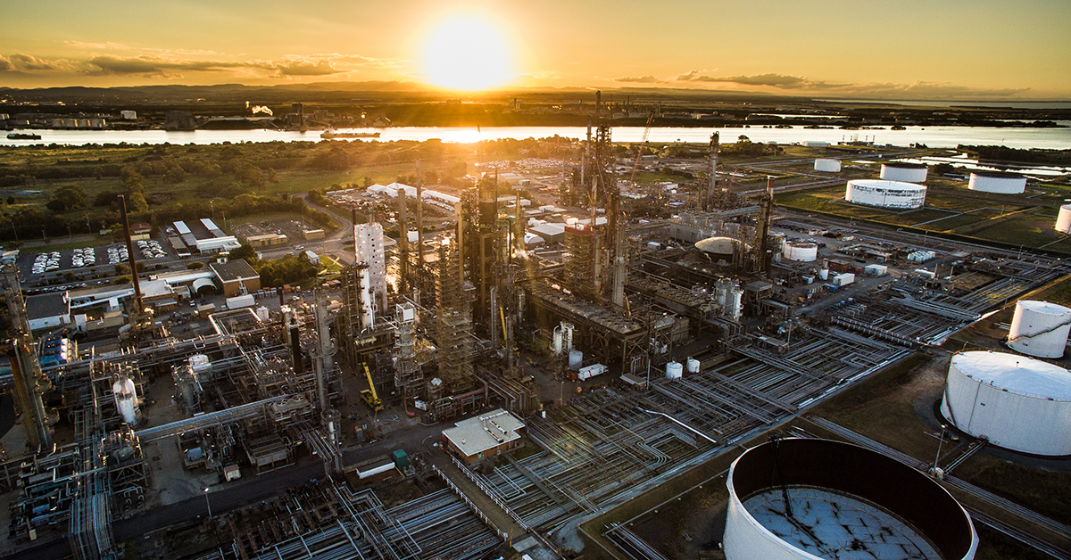 Ampol Lytton Refinery. Image: Ampol