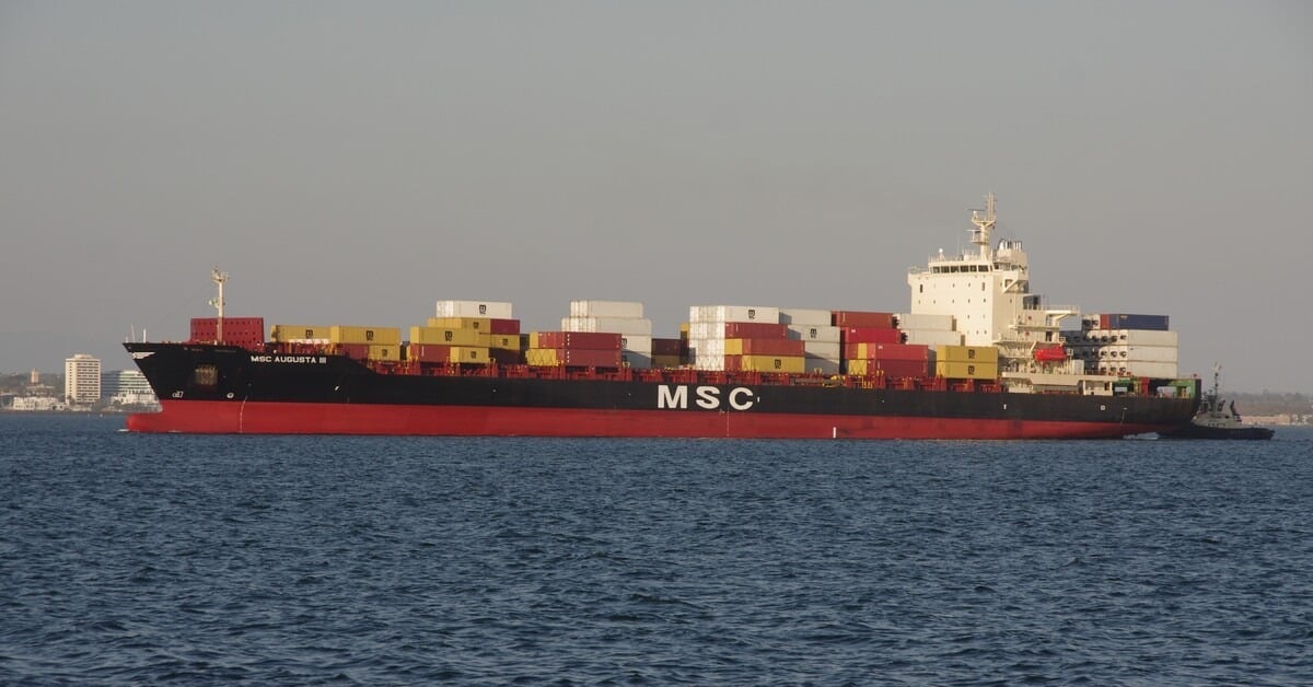 MSC Augusta III. Image: © Dale Crisp
