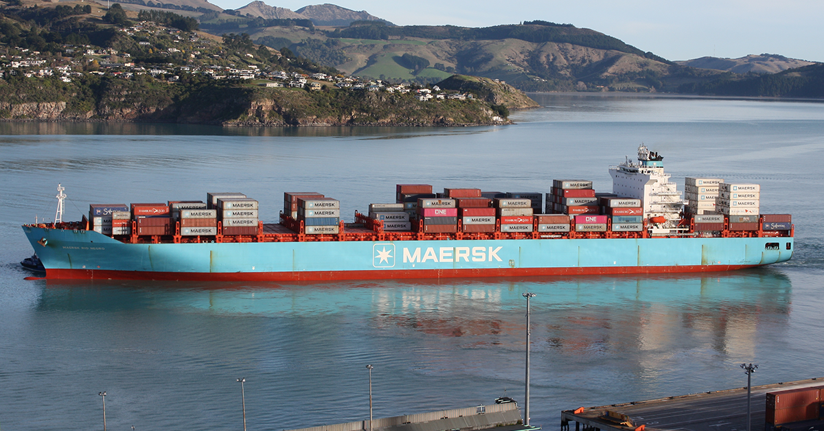 Maersk reviews Lyttelton calls