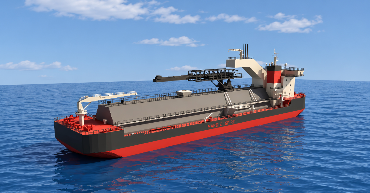 First steel cut for Mardie Spirit transhipper