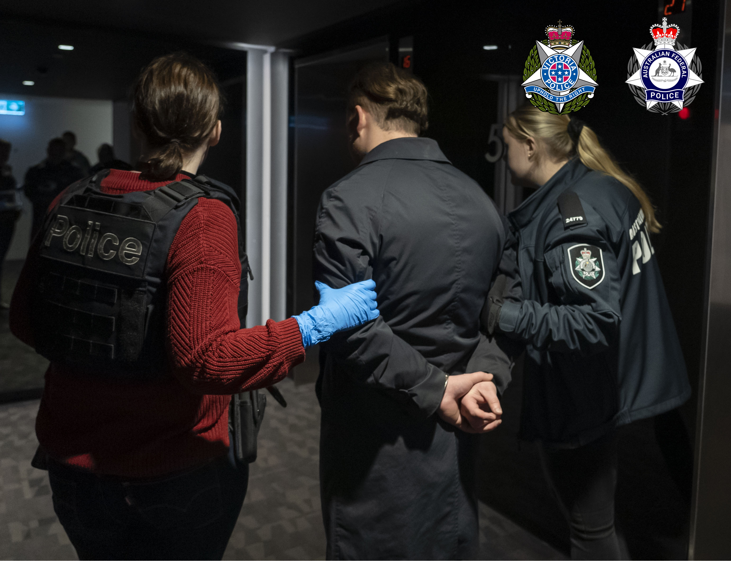 Melbourne arrest - AFP