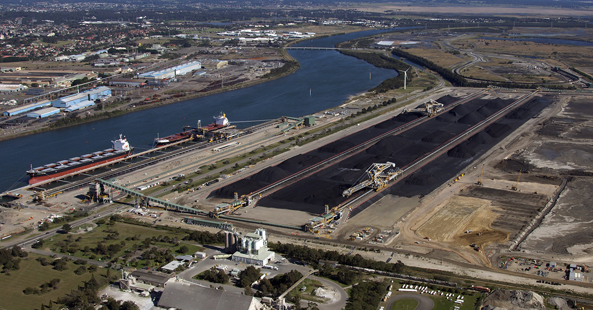 Workers at Newcastle Coal Infrastructure Group down tools