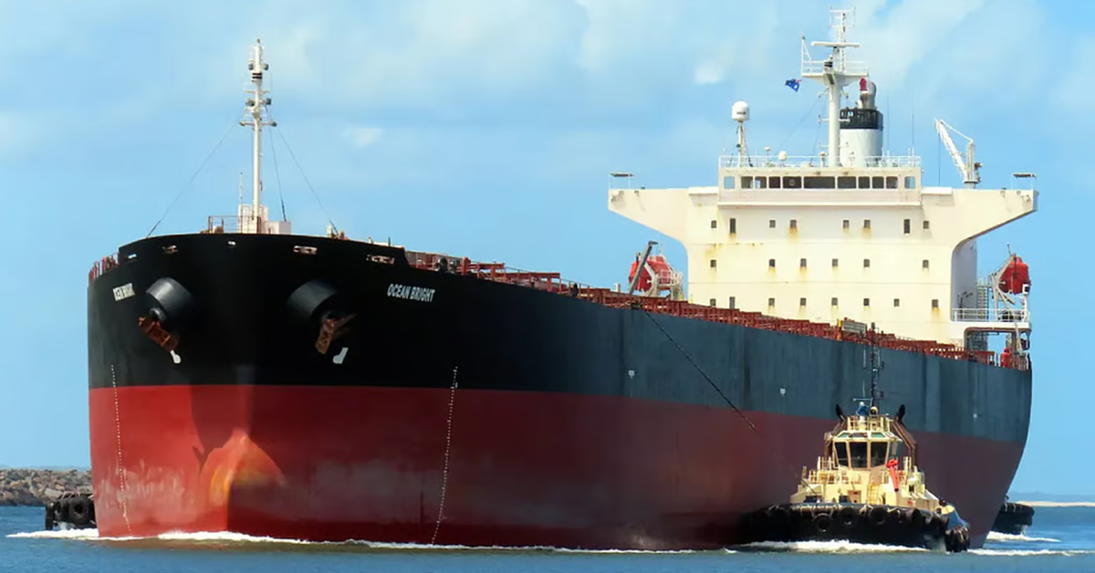 No pay, no stay: AMSA bans Ocean Bright