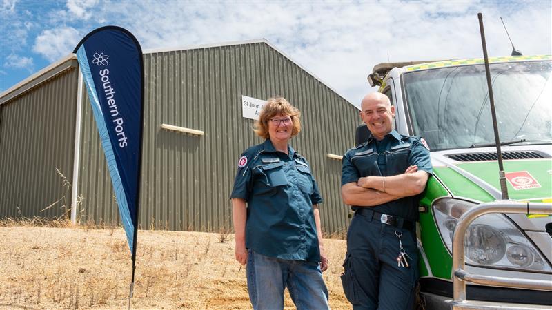 St John Jerramungup has received funding. Image: Southern Ports