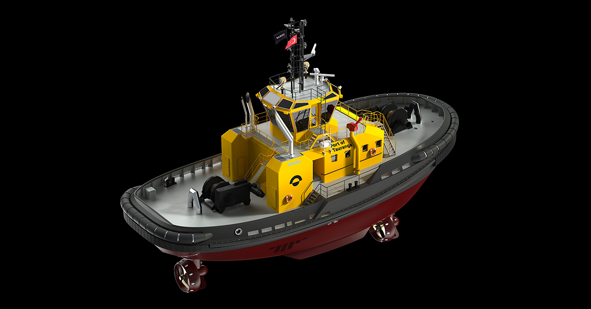 New hybrid tug for Tauranga