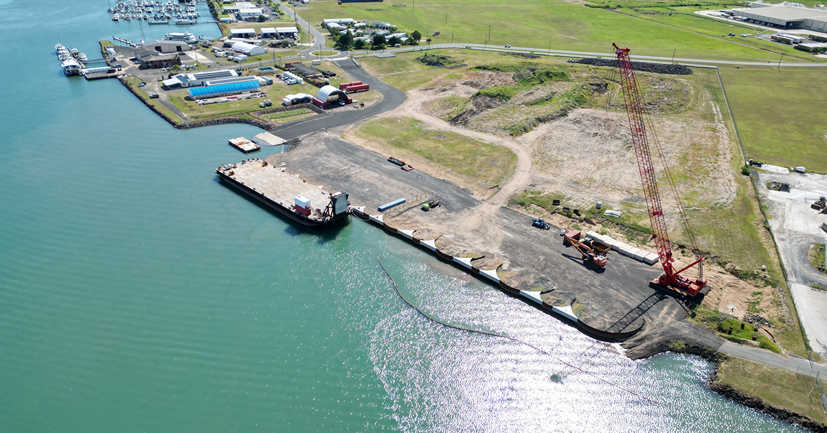 Building a smarter gateway: Pacific Marine Base Bundaberg takes shape