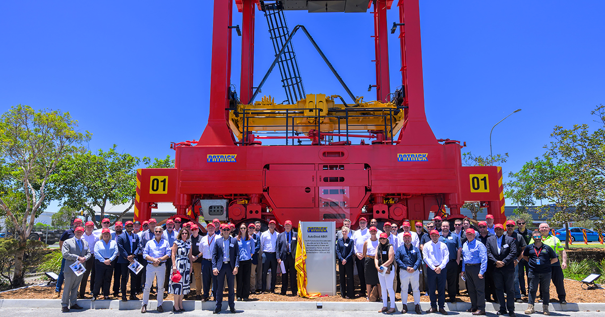 Celebrations for 20 years of automation at Patrick Brisbane terminal