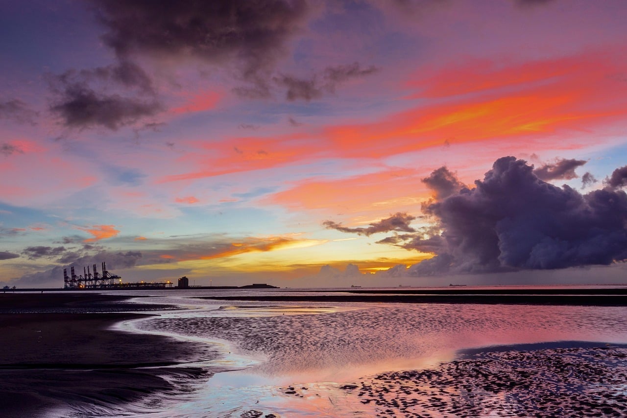 Port Hedland sunset. Image NH3