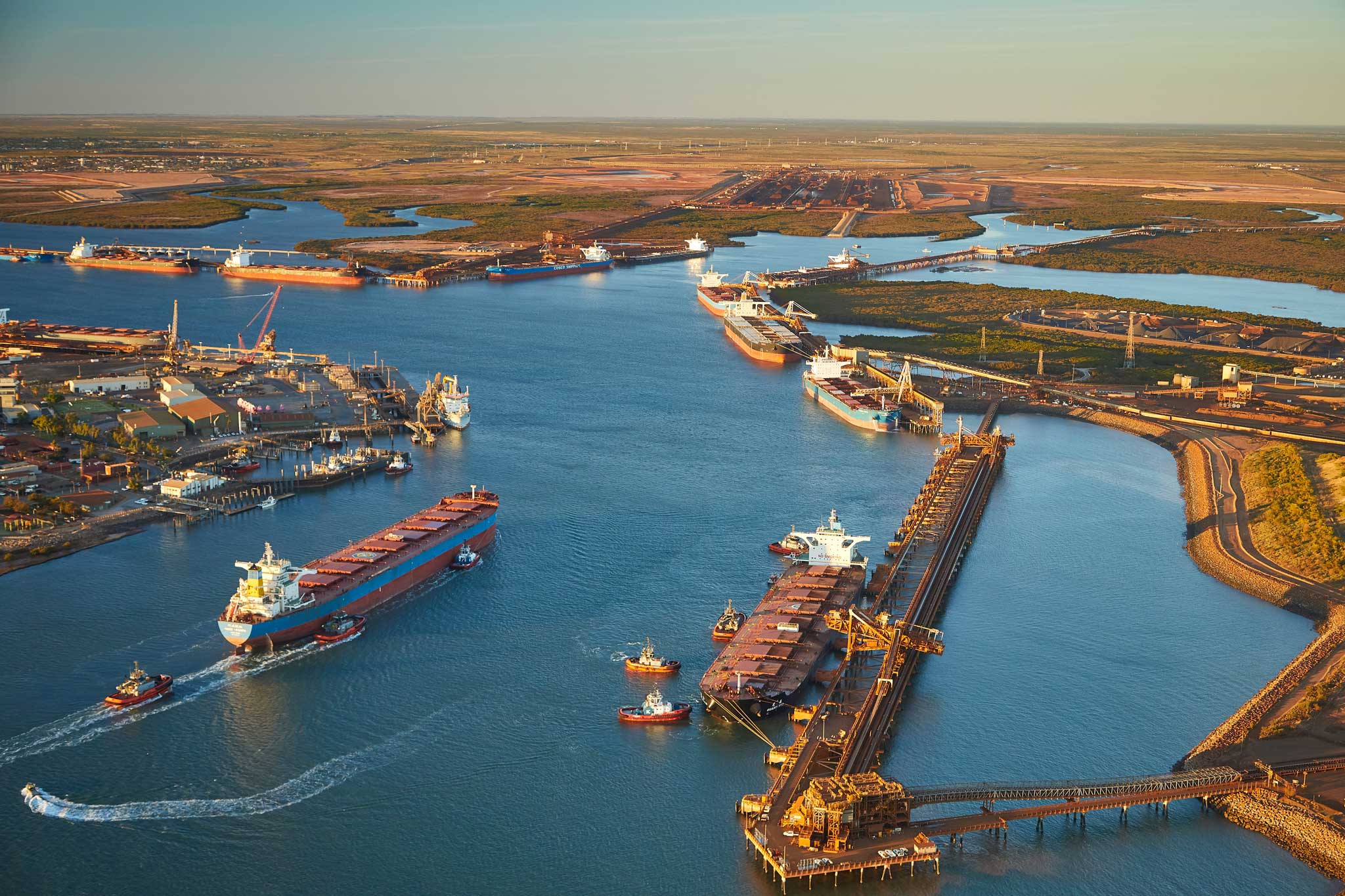 Port Hedland. Image: Pilbara Ports