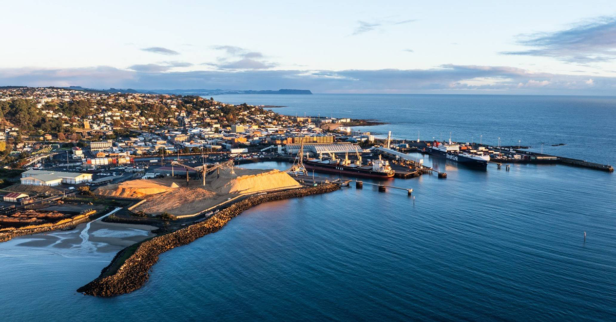 Port of Burnie. Image: TasPorts