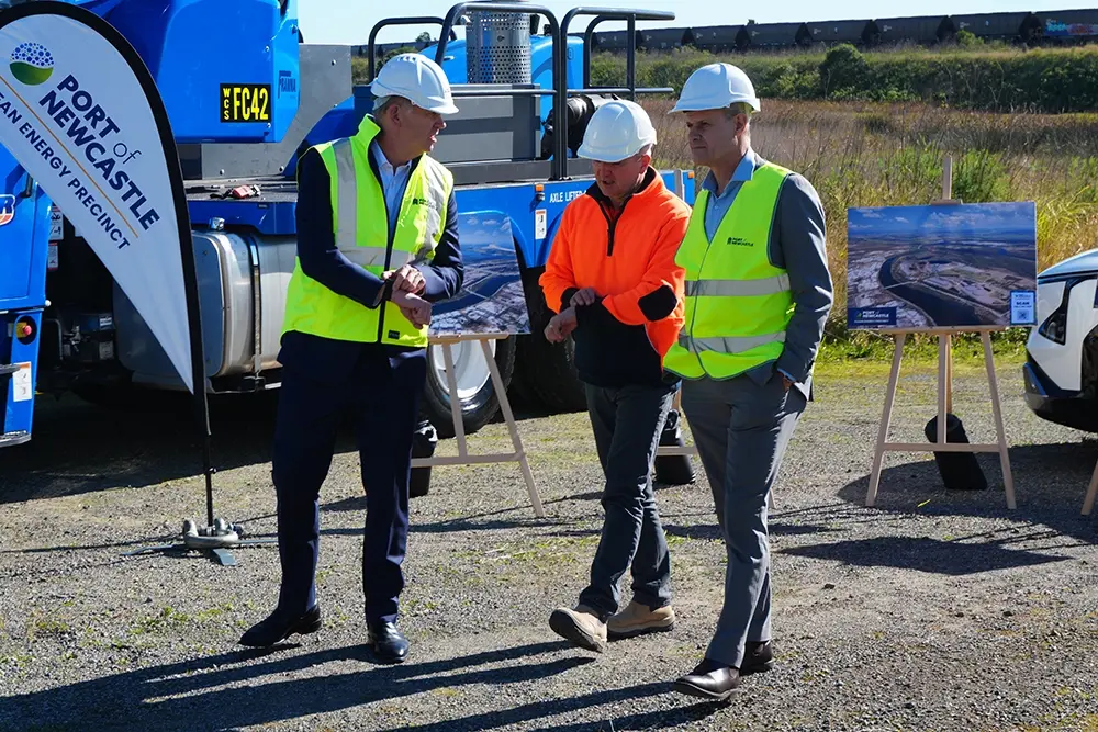 Port of Newcaslte CEP masterplan unveiling