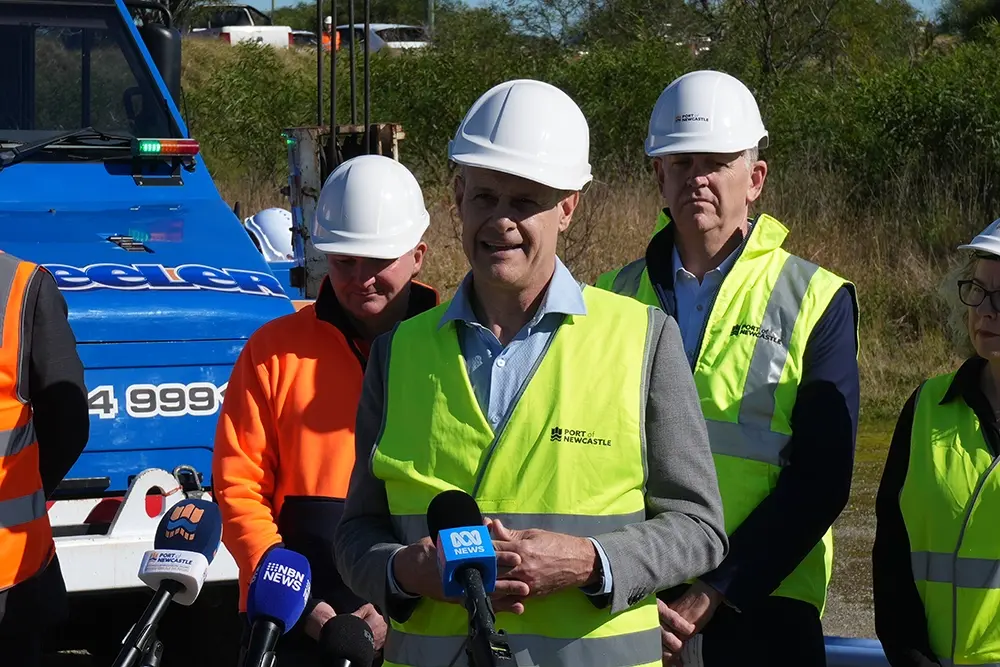 Port of Newcaslte CEP masterplan unveiling