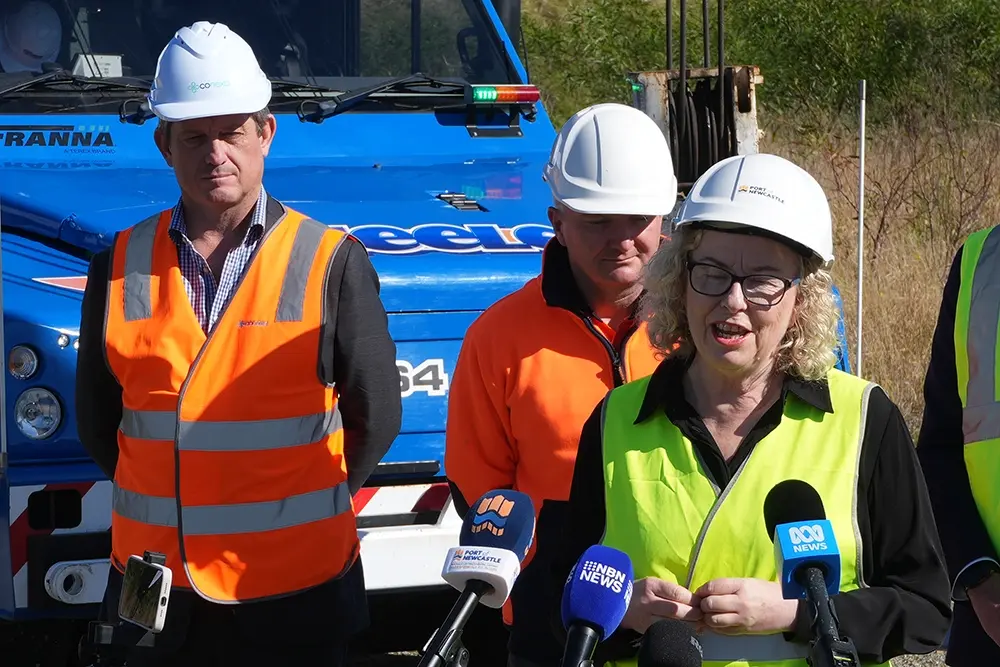 Port of Newcaslte CEP masterplan unveiling