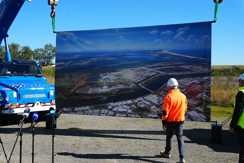 Port of Newcaslte CEP masterplan unveiling