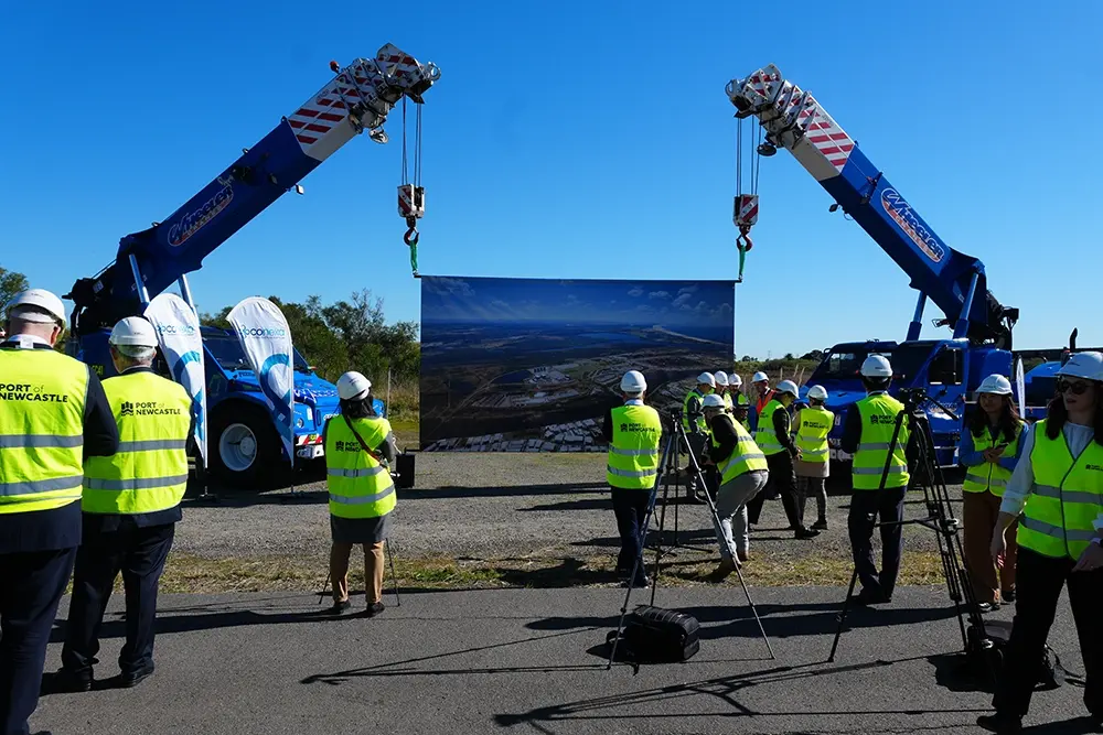 Port of Newcaslte CEP masterplan unveiling