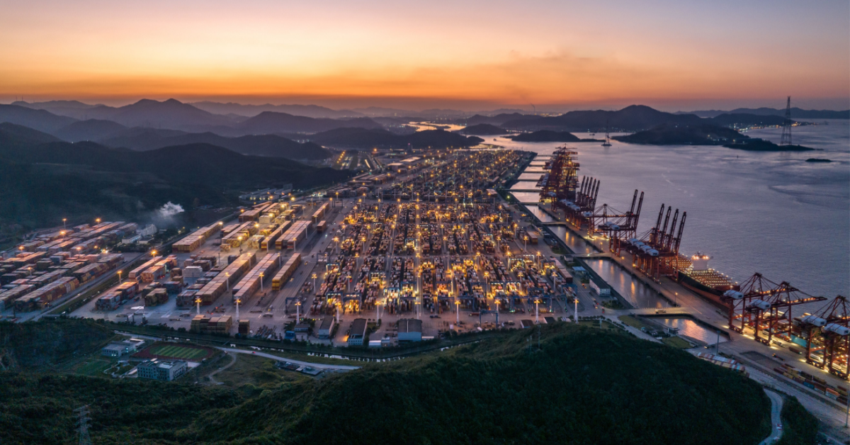 Port of Ningbo. Image: Shutterstock