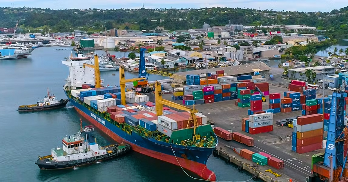 Port of Suva. Image: Fiji Ports Terminal Limited