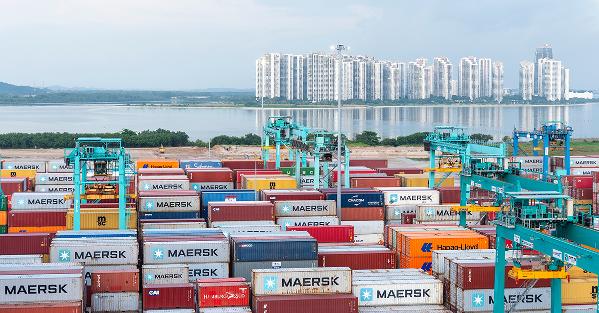 Port of Tanjung Pelepas. Image: © Mariusz Bugno / Shutterstock