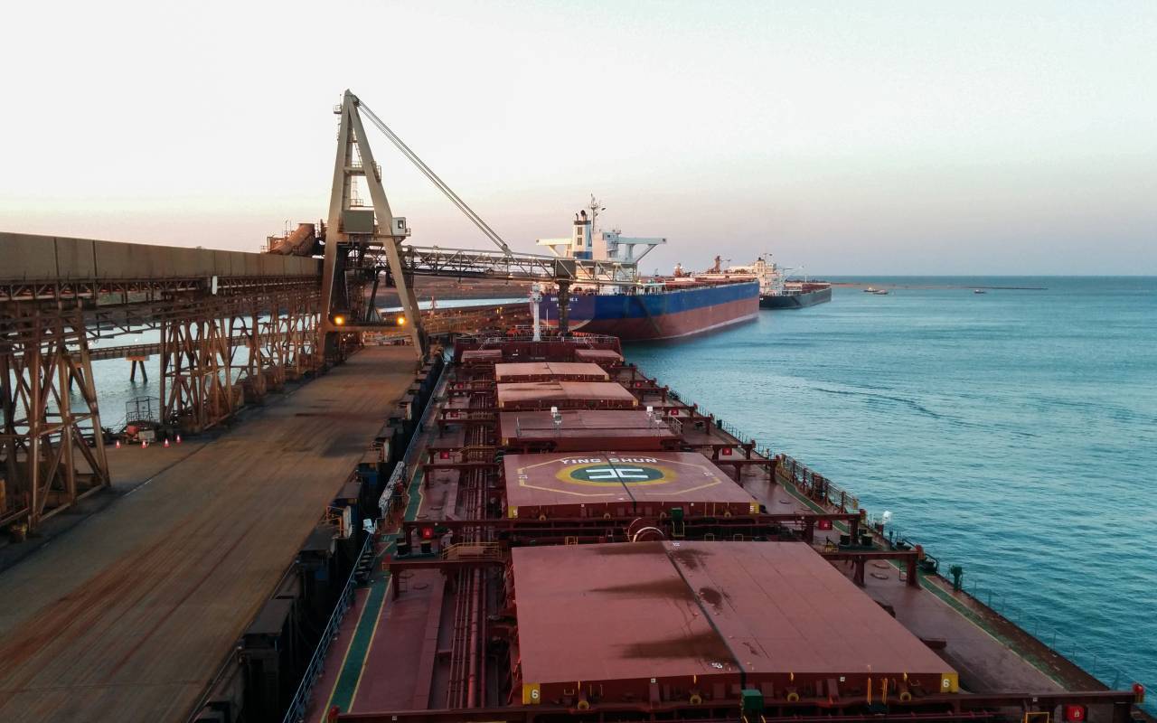 Port of Port Hedland. Image: Pilbara Ports