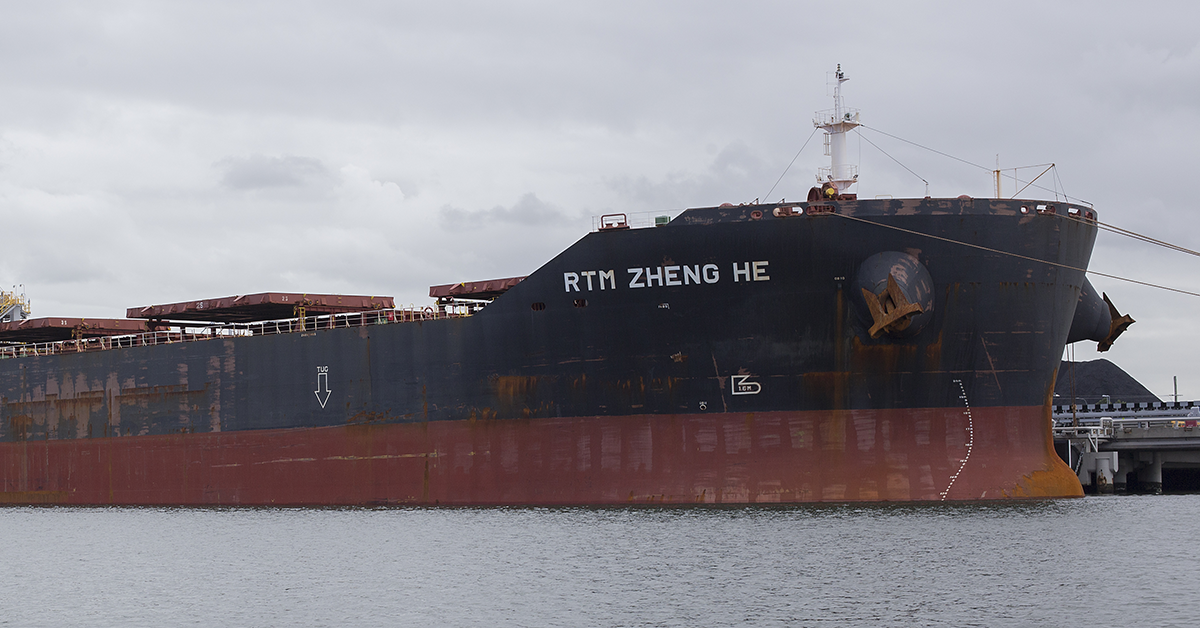 RTM Zheng He was reported as one of two vessels sold to Yasa Shipping earlier this year. Image: © Ian Ackerman / DCN