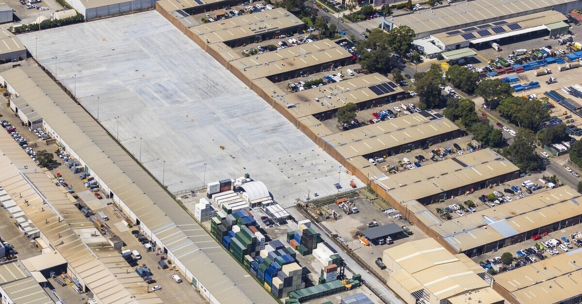 New container-rated hardstand for southwest Sydney